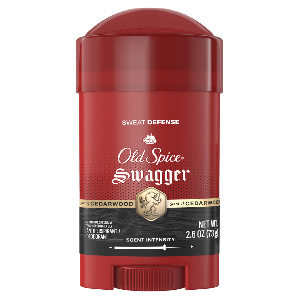 Men'S Antiperspirant Deodorant Sweat Defense Pure Sport plus Stronger Swagger, 2.6 Oz