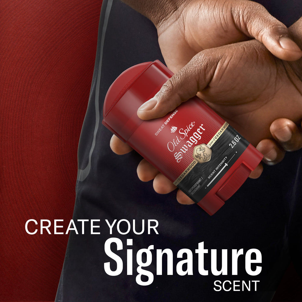 Men'S Antiperspirant Deodorant Sweat Defense Pure Sport plus Stronger Swagger, 2.6 Oz