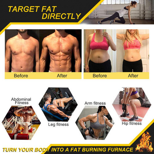 Fat Burning Sweat Cream, Weight Loss Workout Enhancer Hot Gel for Belly, Slimming/Anti Cellulite Cream for Tummy for Body for Women and Men, Deep Tissue Massage & Muscle (1 Pack)