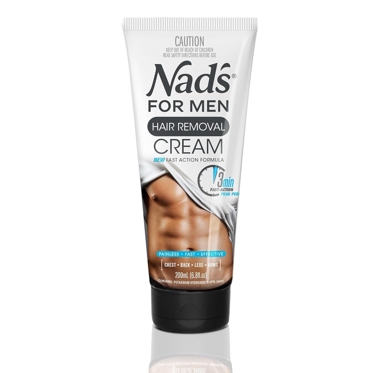 Hair Removal Cream, Body Depilatory for Coarse Hair, 6.8Oz